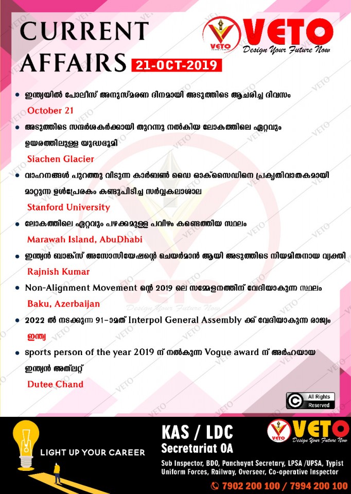 Current Affairs